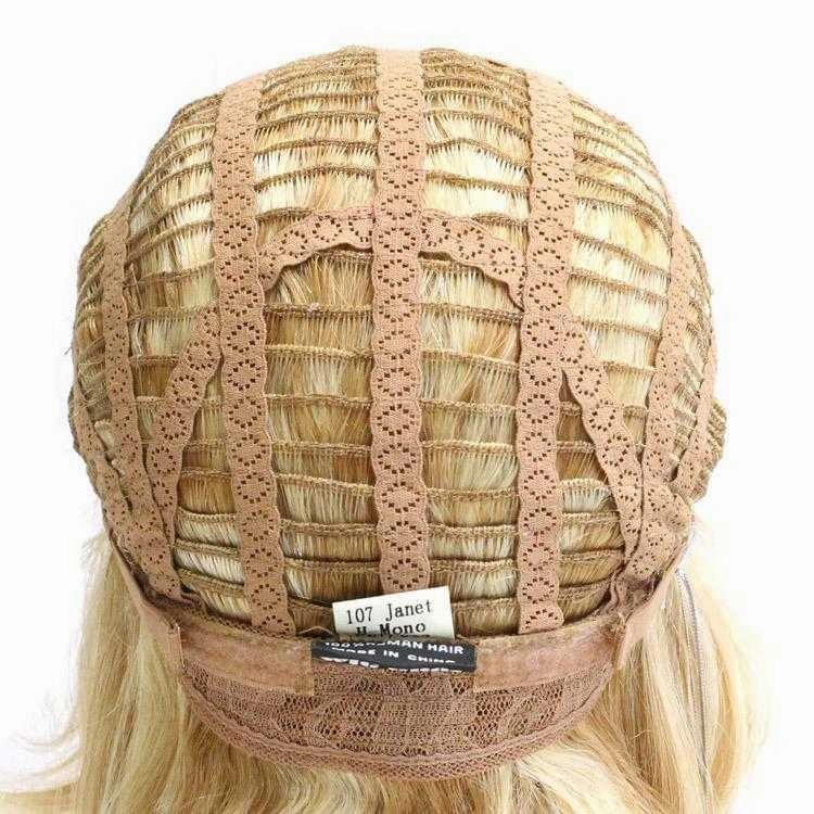 107 Janet by WIGPRO: Mono-top Human Hair Wig