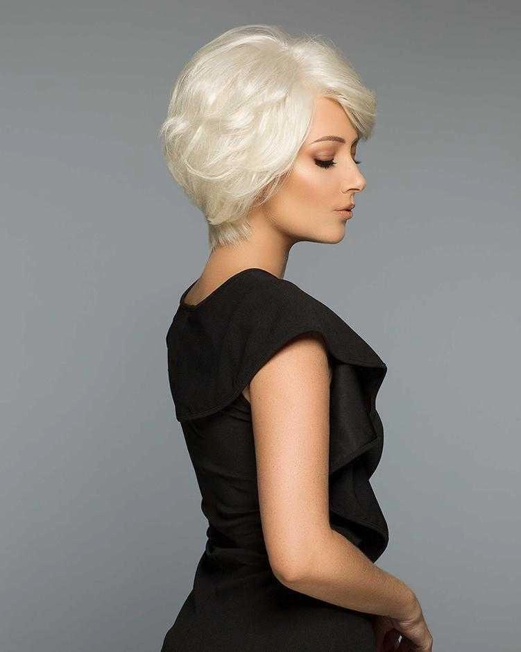 114 Sunny II H/T Mono Top, Hand-Tied Short Human Hair Wig  by WIGPRO