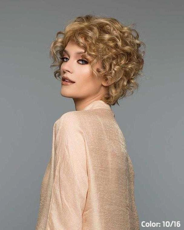 114 Sunny II H/T Mono Top, Hand-Tied Short Human Hair Wig  by WIGPRO