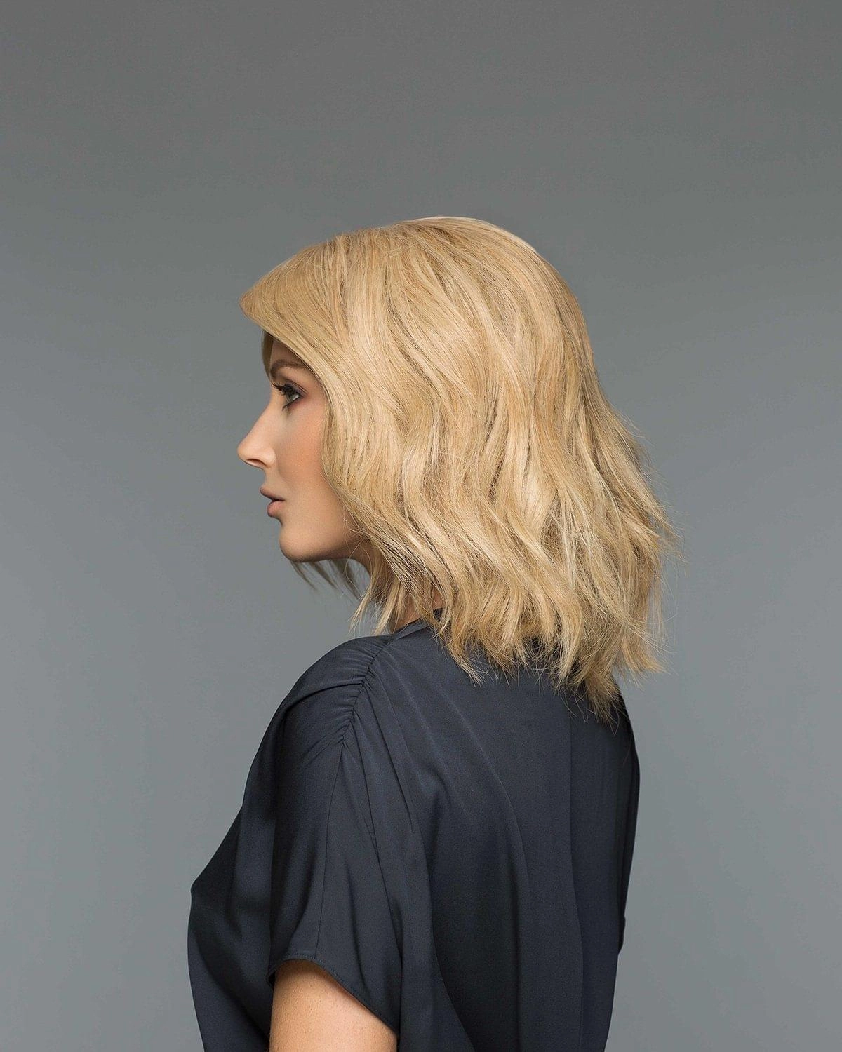 123 Barbara Mono Top Mid Length Remy Human Hair Wig