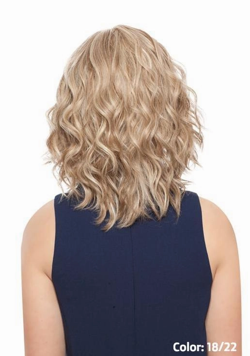 123 Barbara Mono Top Mid Length Remy Human Hair Wig