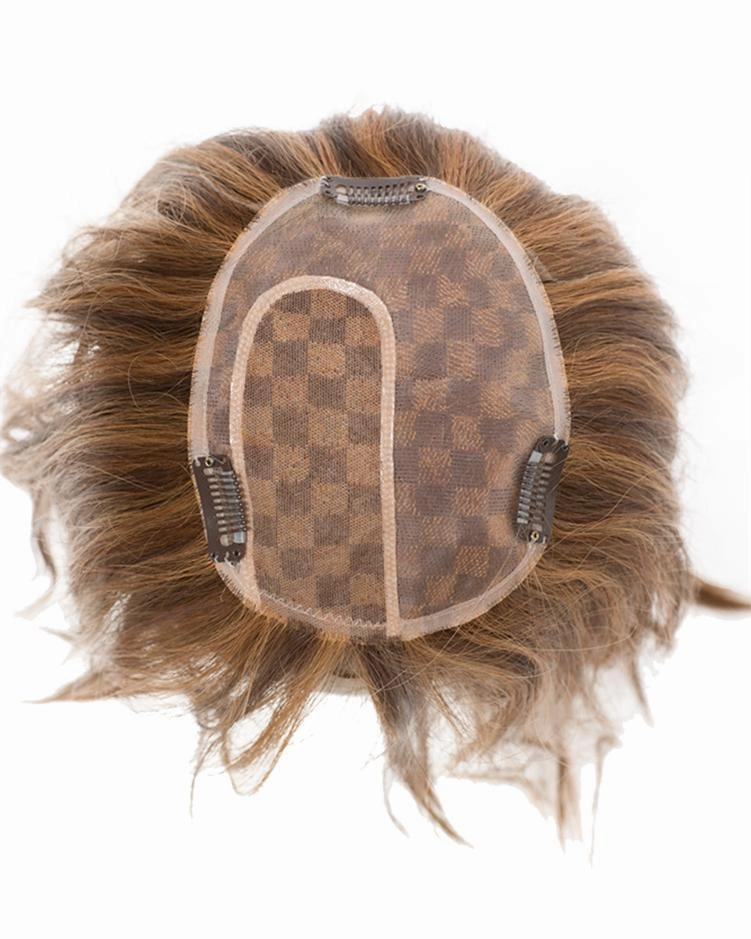 302 Lace Top Hand Tied Remy Human Hair Topper Hairpiece