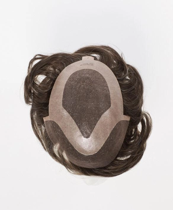 402 Men's System H by WIGPRO: Mono-Top Human Hair Toupee
