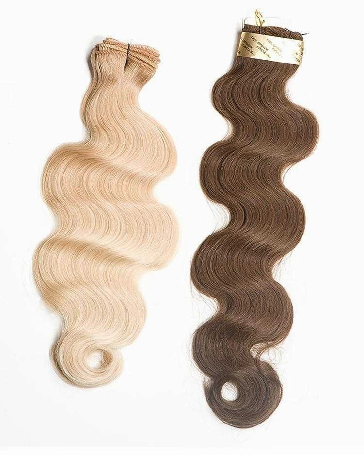 470 Baby Fine Wavy Extension 18-20" by WIGPRO: Human Hair Extensions