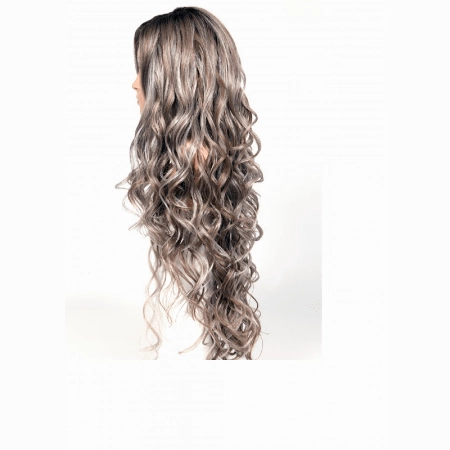 Accessories_Belle Tress_Wigs Allegro 28" Wig by Belle Tress in Purple Rain- Final Sale: No refunds or exchanges