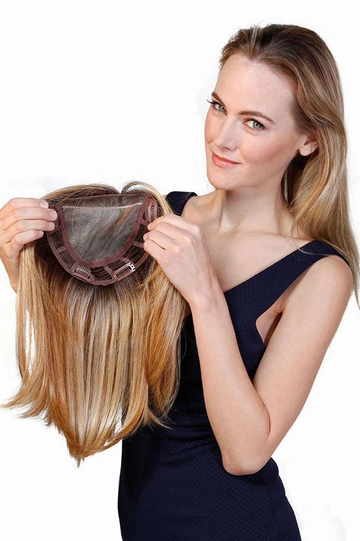 Accessories_Belle Tress_Wigs Belle Tress Toppers - Lace Front Mono Top Straight 14" (#7005)
