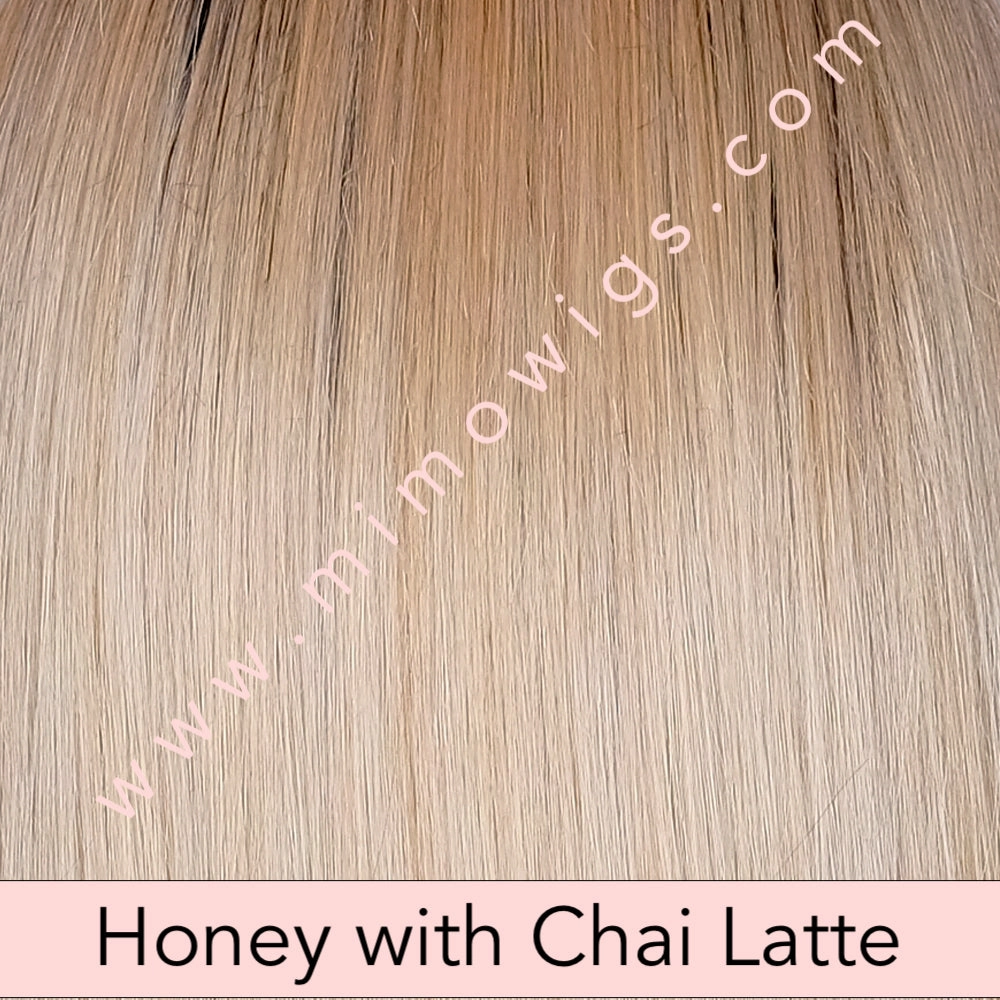 Accessories_Belle Tress_Wigs Human Hair 14" Lace Front Mono Top by Belle Tress  Topper Collection