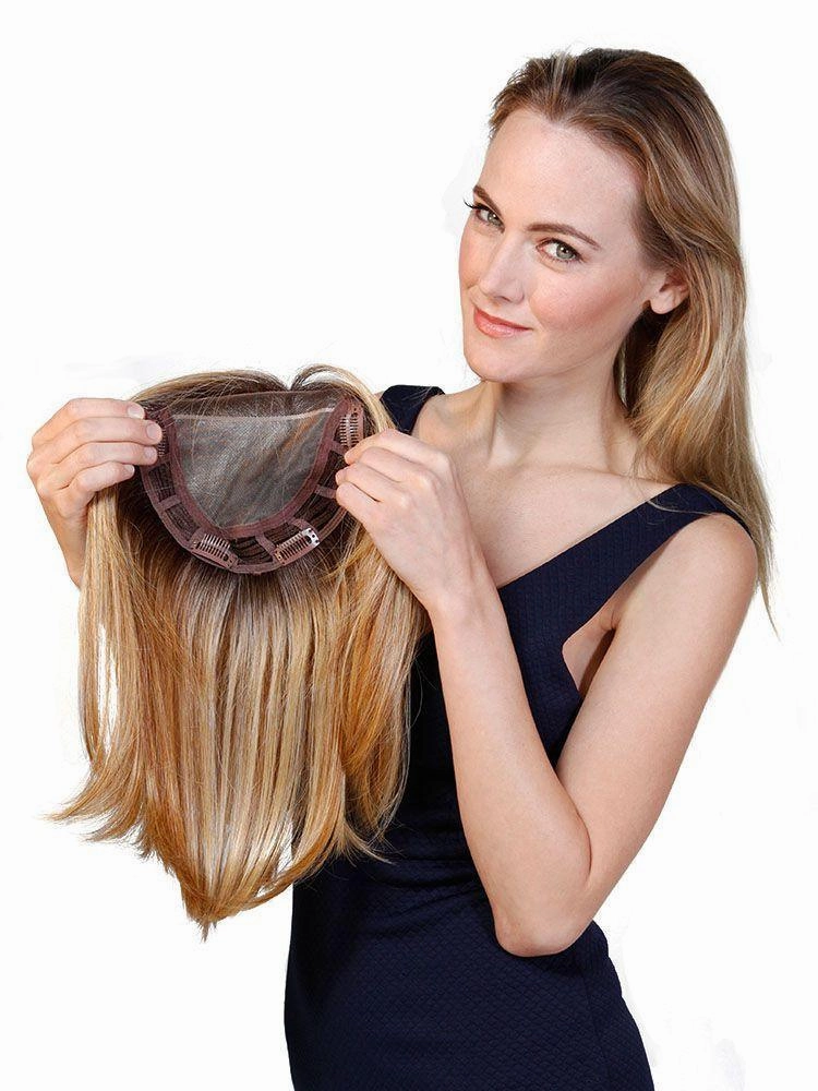 Accessories_Belle Tress_Wigs LaceFront Mono Top Straight 14" Hairpiece by Belle Tress | Synthetic (Lace Front Monofilament)