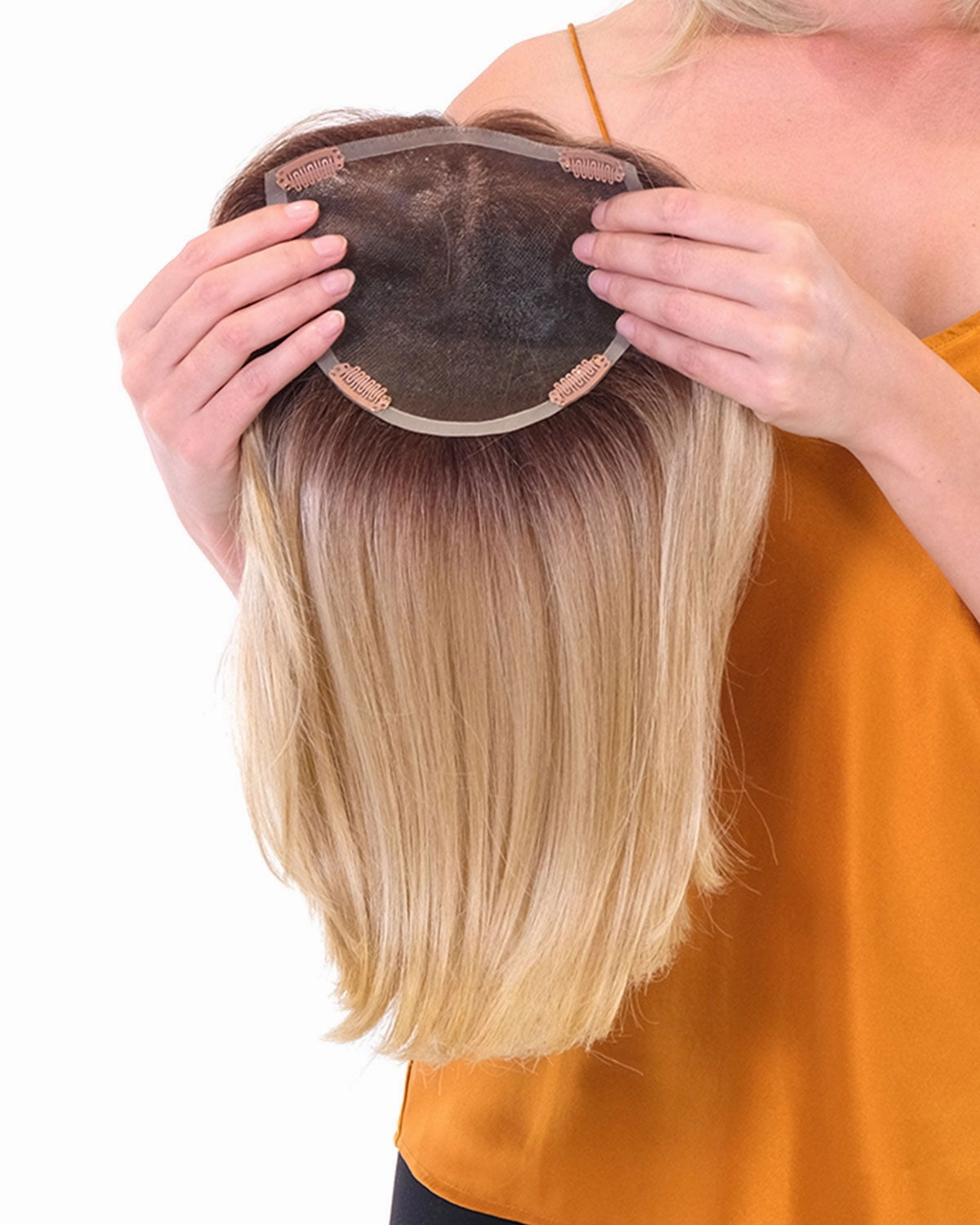 Accessories_Belle Tress_Wigs Premium 100% Handmade Topper 14 Straight | Synthetic Hair by Belle Tress