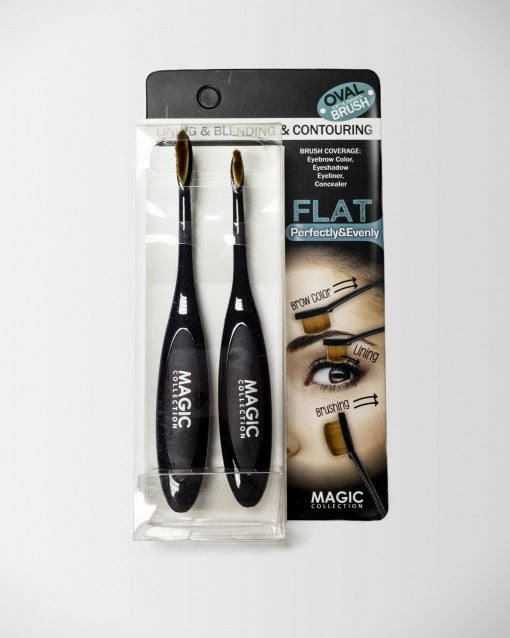 Accessories_Bt Classic_Wigs oval Blending & Contouring Brush Flat 2 Pcs