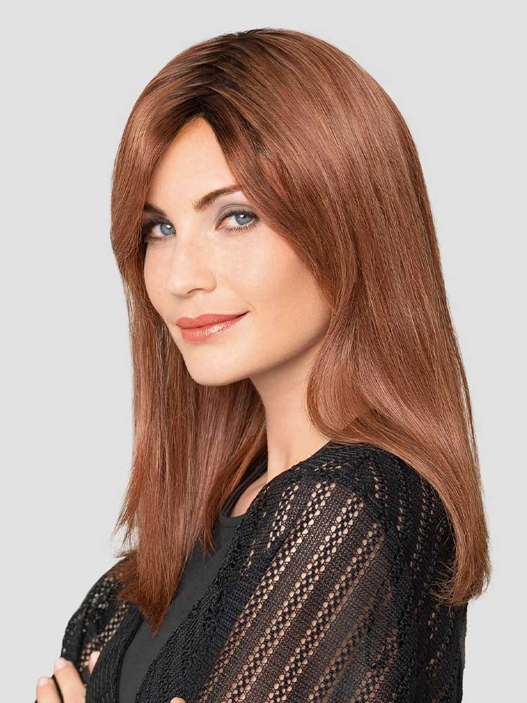 Accessories_Gisela Mayer_Ladies Wigs Pauline Mono Lace Human Hair wig - Gisela Mayer