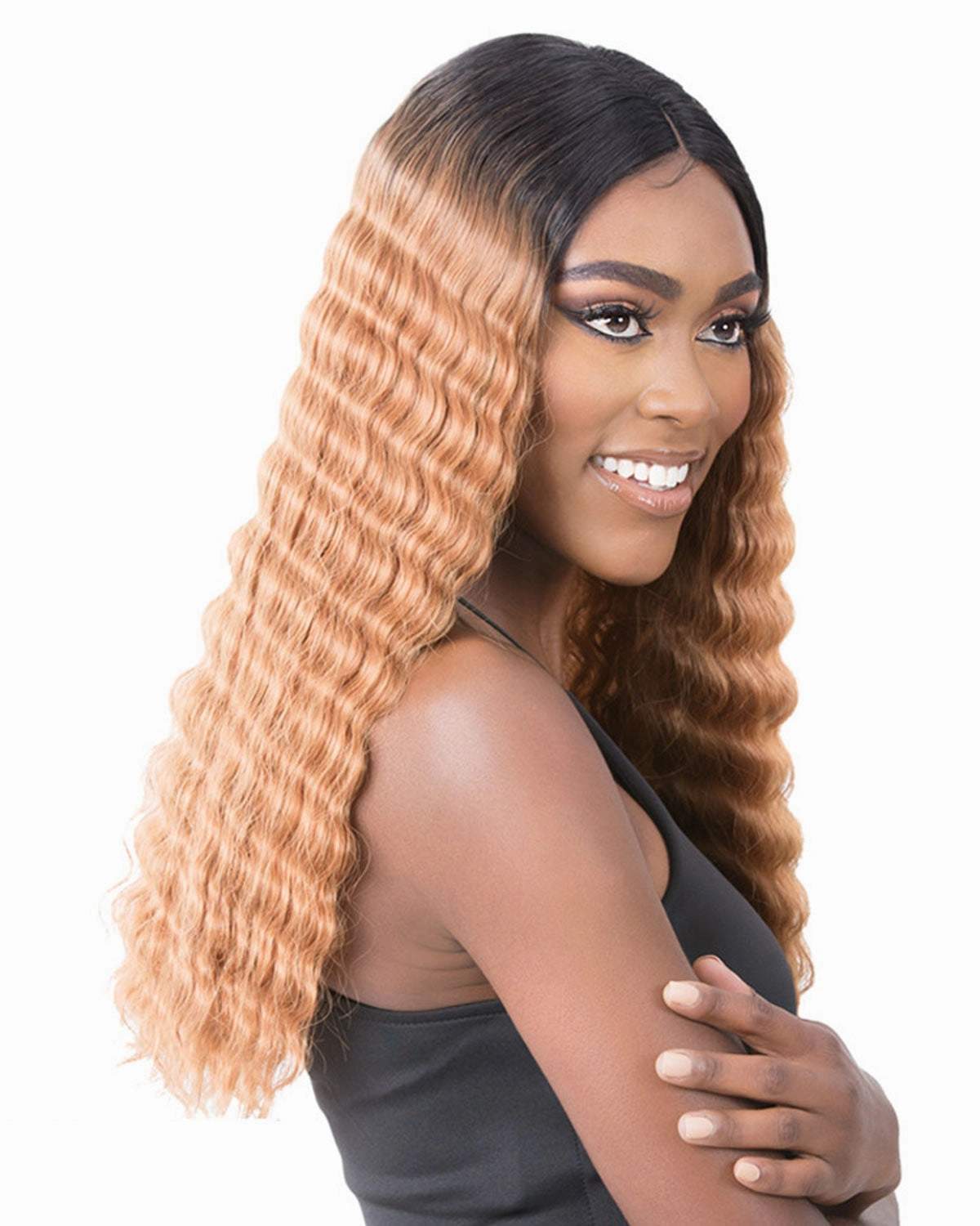 Accessories_It's a Wig_Wigs HD Lace Crimped Hair-3 | Lace Front & Lace Part Synthetic Wig by It's a Wig