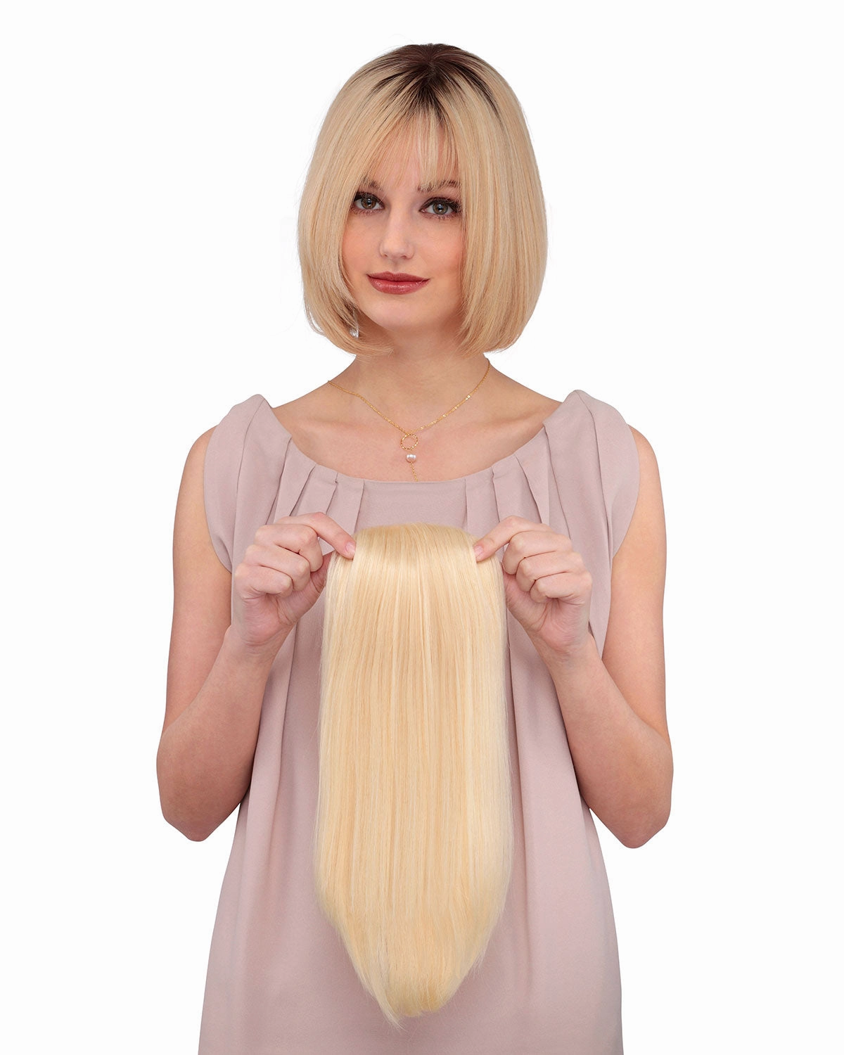 Accessories_Louis Ferre_Wigs Toppiece 3002 | Monofilament Human Hair Wiglets by Louis Ferre