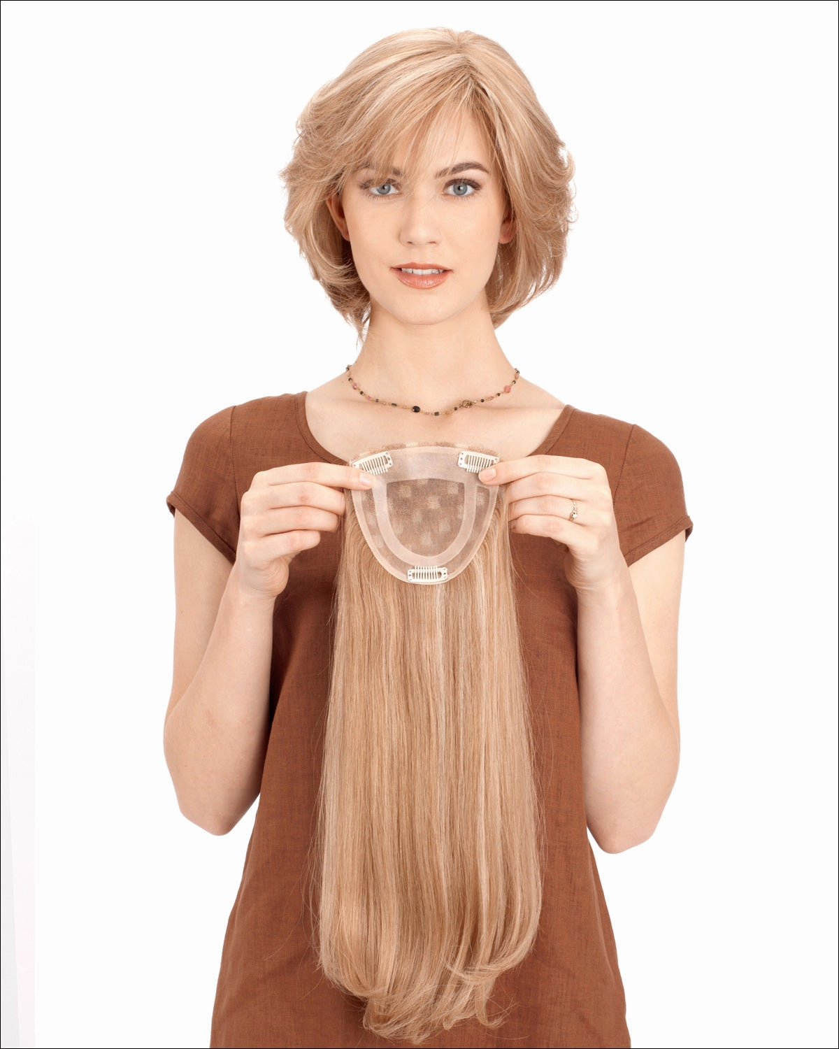 Accessories_Louis Ferre_Wigs Toppiece 3003 | Monofilament Human Hair Wiglets by Louis Ferre