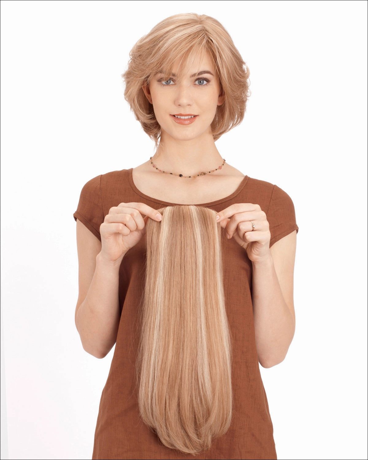 Accessories_Louis Ferre_Wigs Toppiece 3003 | Monofilament Human Hair Wiglets by Louis Ferre