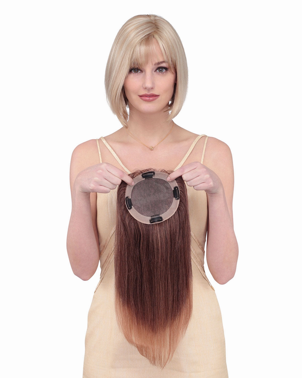 Accessories_Louis Ferre_Wigs Toppiece 4002 | Monofilament Human Hair Wiglets by Louis Ferre