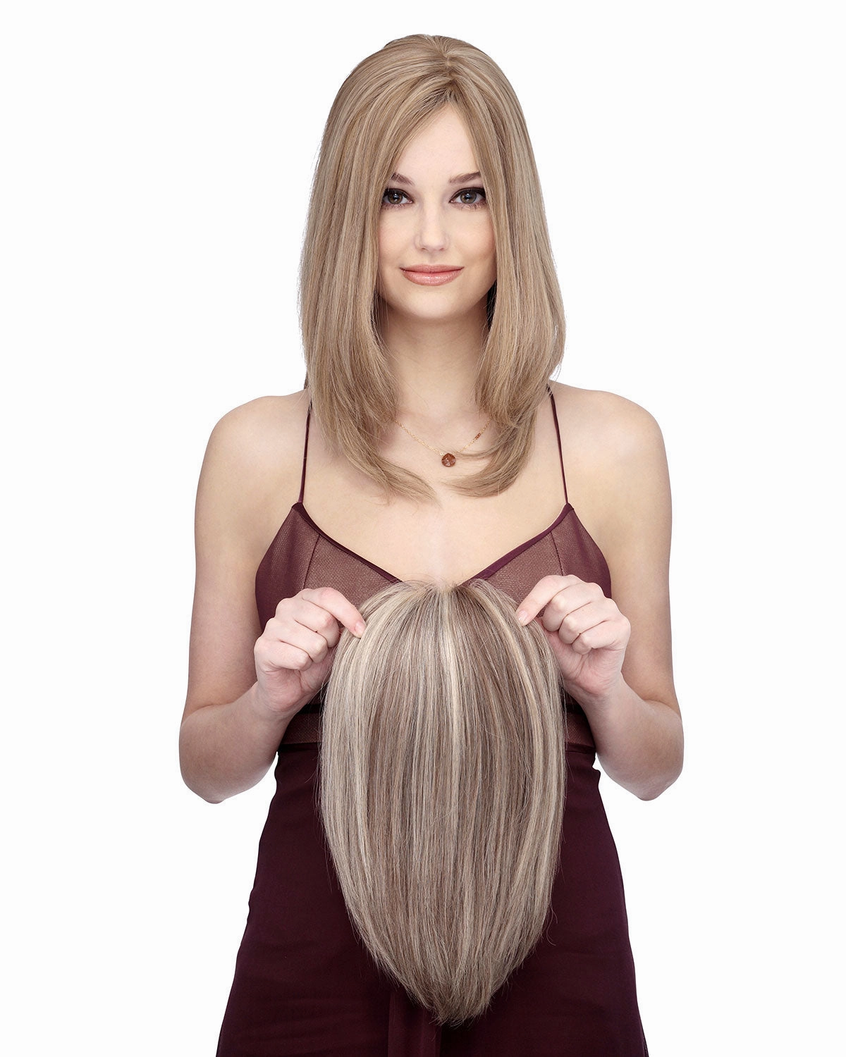 Accessories_Louis Ferre_Wigs Toppiece 4003 | Monofilament Human Hair Wiglets by Louis Ferre