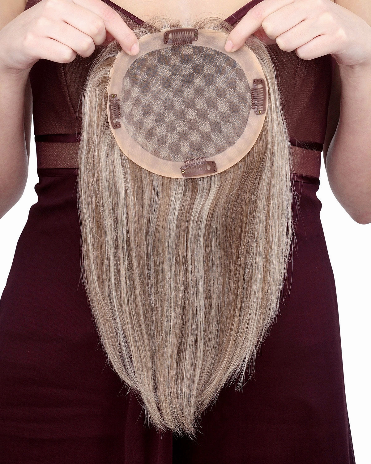 Accessories_Louis Ferre_Wigs Toppiece 4003 | Monofilament Human Hair Wiglets by Louis Ferre