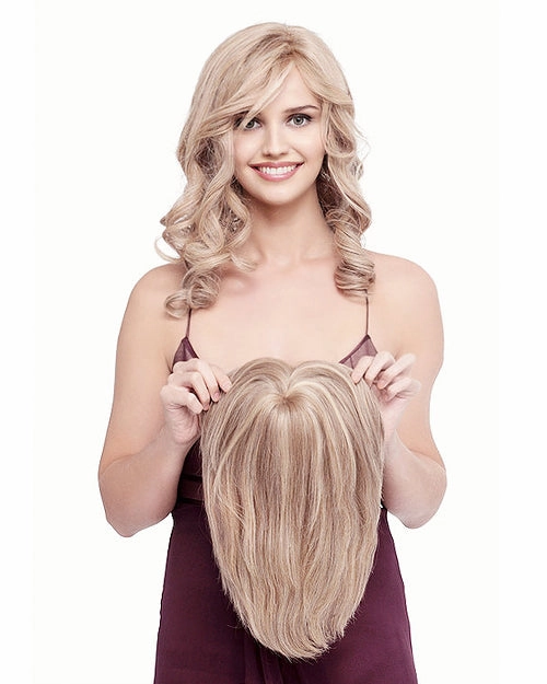 Accessories_Louis Ferre_Wigs Toppiece 5001 | Half Monofilament Human Hair Wig by Louis Ferre