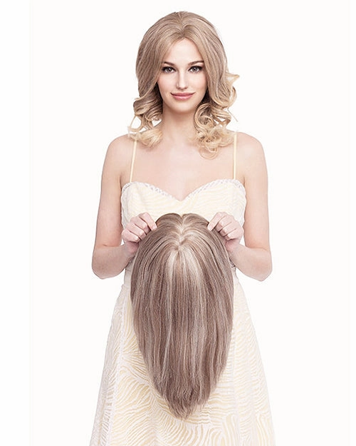 Accessories_Louis Ferre_Wigs Toppiece 5002 |.75 Monofilament Human Hair Wig by Louis Ferre