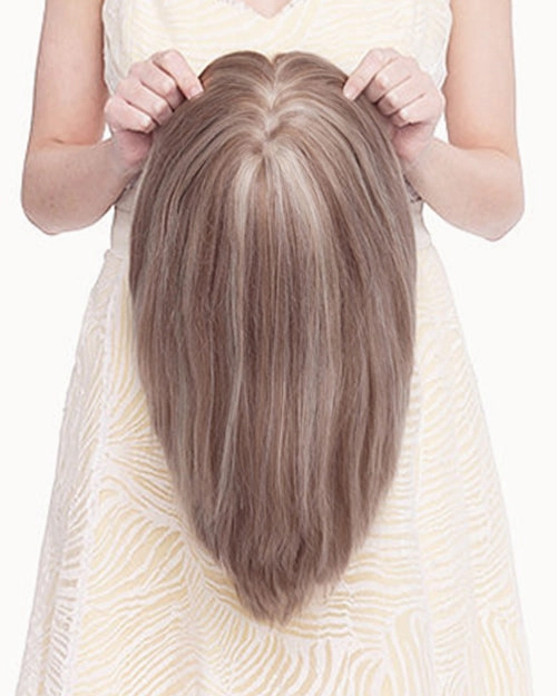 Accessories_Louis Ferre_Wigs Toppiece 5002 |.75 Monofilament Human Hair Wig by Louis Ferre