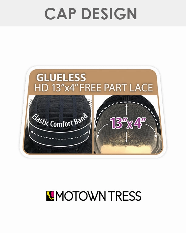 Accessories_Motown Tress_Wigs HBL 134Zoa | Lace Front Human Hair Blend Wig by Motown Tress