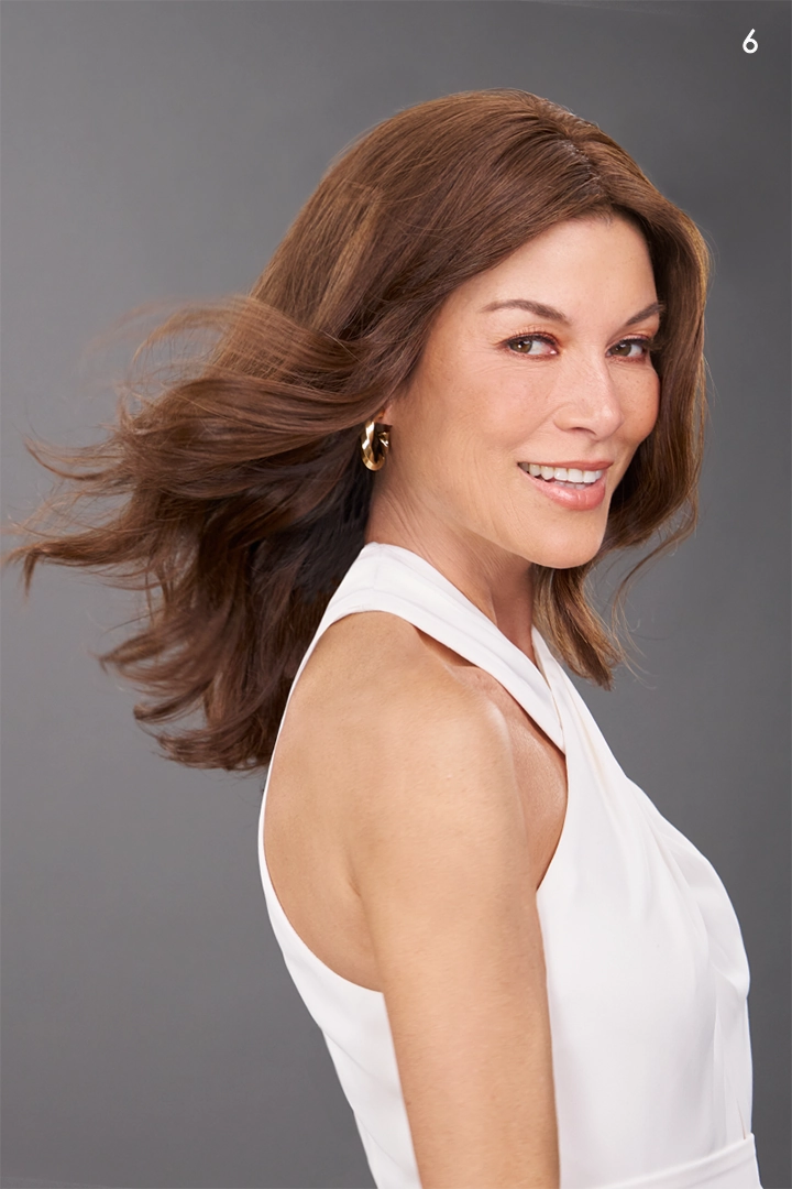 Accessories_Noriko_Wigs Top Blend Topper 12" by Jon Renau | Remy Human Hair Hair