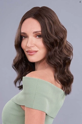 Accessories_Noriko_Wigs Top Trend Lace HD Wavy 14" Topper by Jon Renau | Heat Friendly Synthetic Hair