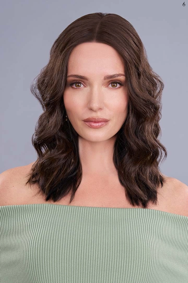 Accessories_Noriko_Wigs Top Trend Lace HD Wavy 14" Topper by Jon Renau | Heat Friendly Synthetic Hair