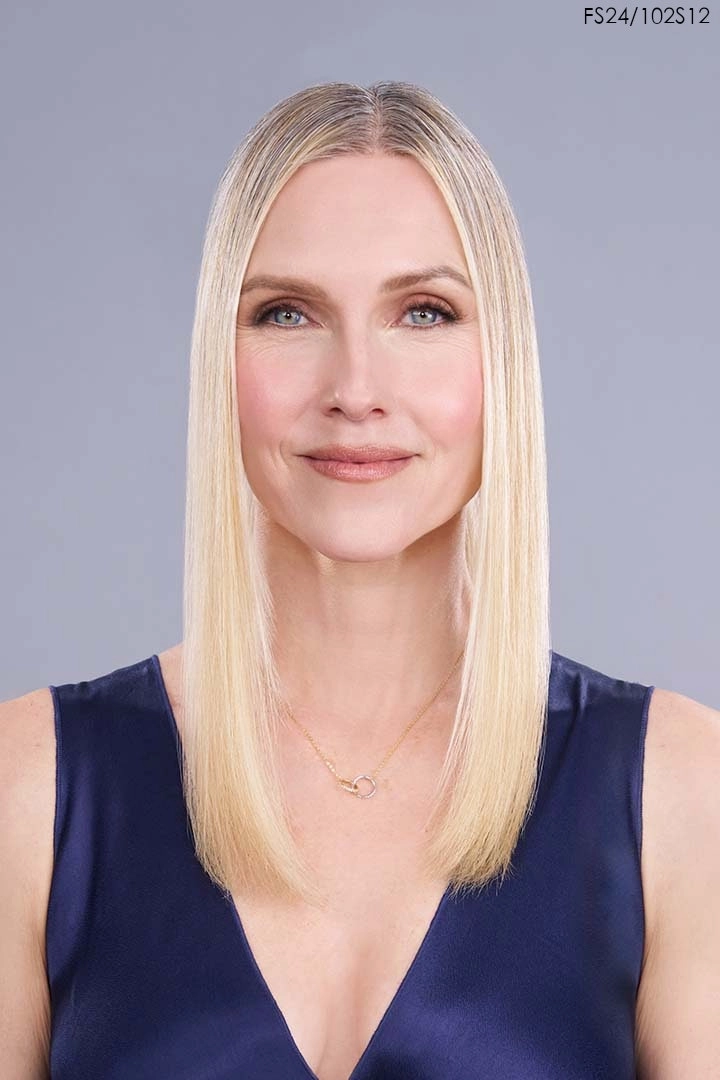Accessories_Noriko_Wigs Top Trend Lace HD Wavy 18" Topper by Jon Renau | Heat Friendly Synthetic Hair