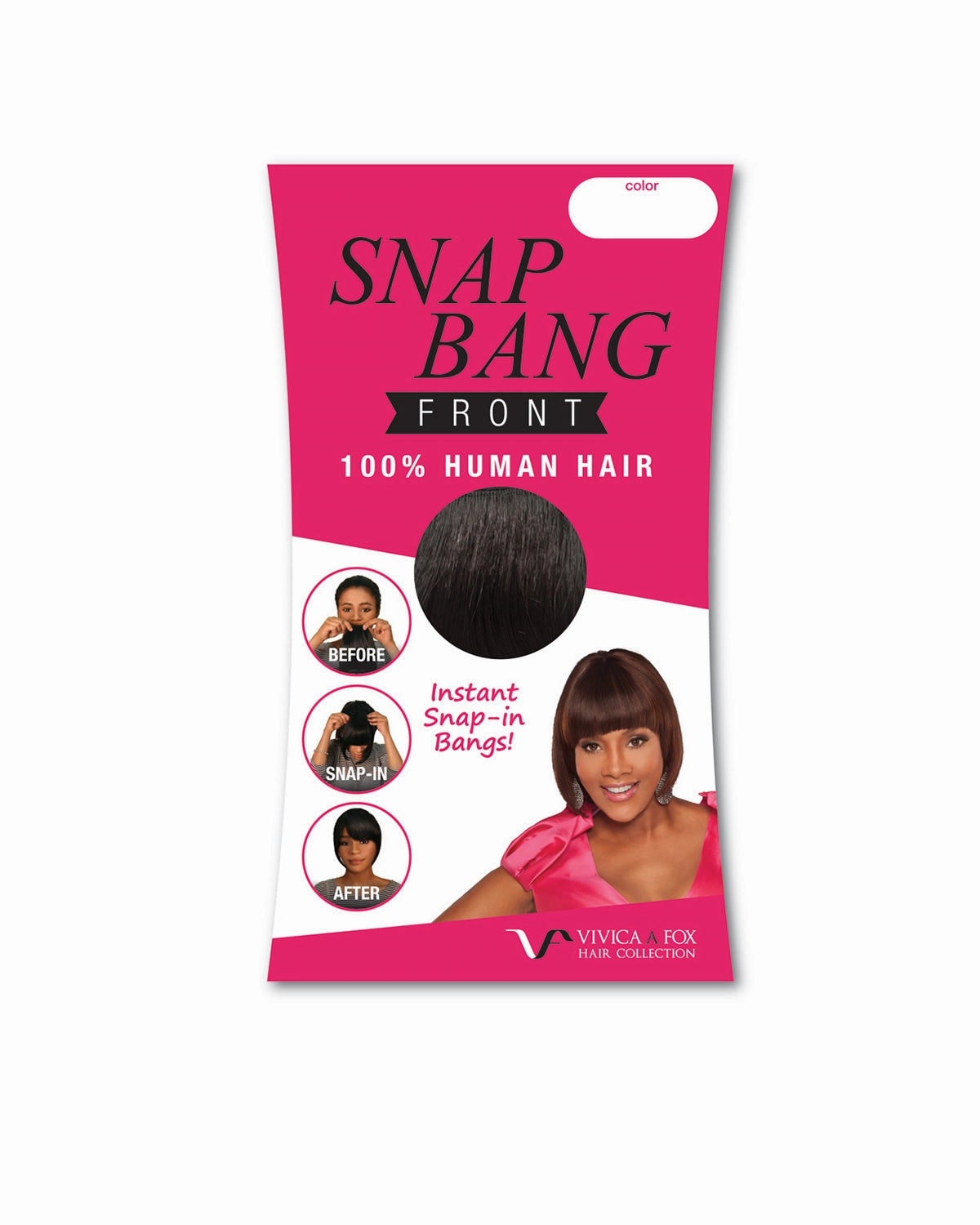 Accessories_Vivica Fox_Wigs Snap Bangs Front | Human Hair Wiglet by Vivica Fox
