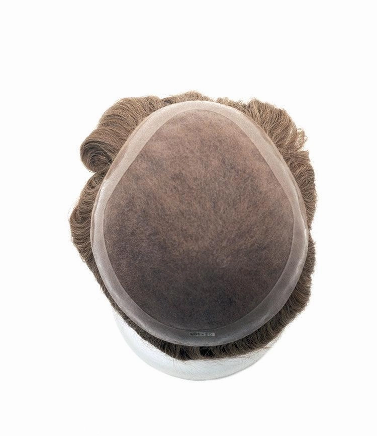 Accessories_Wigpro Collection_Wigs 401 Mens System H by WIGPRO: Mono-top Human Hair Topper