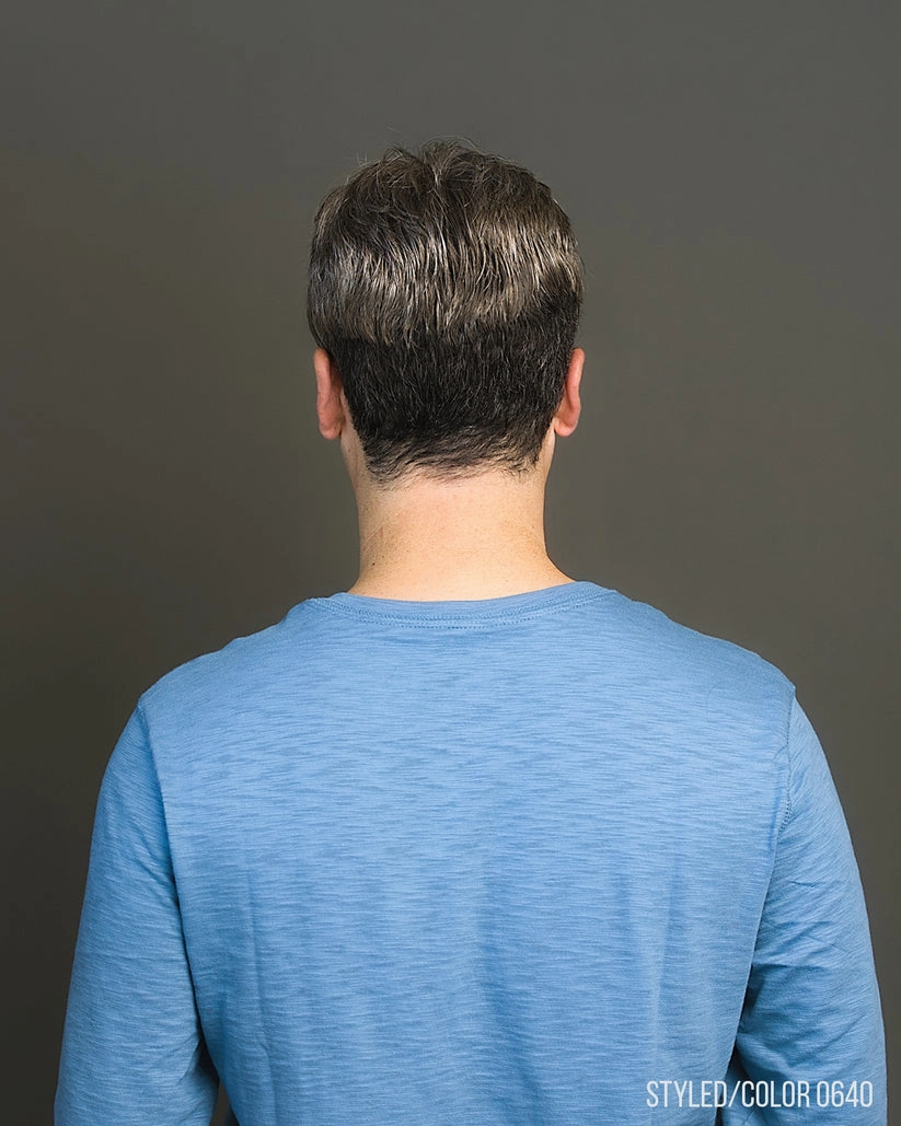 Accessories_Wigpro Collection_Wigs 402 Mens System H by WIGPRO: Mono-Top Human Hair Topper