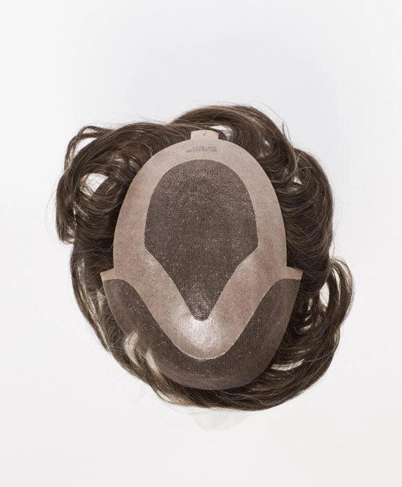 Accessories_Wigpro Collection_Wigs 402 Mens System H by WIGPRO: Mono-Top Human Hair Topper