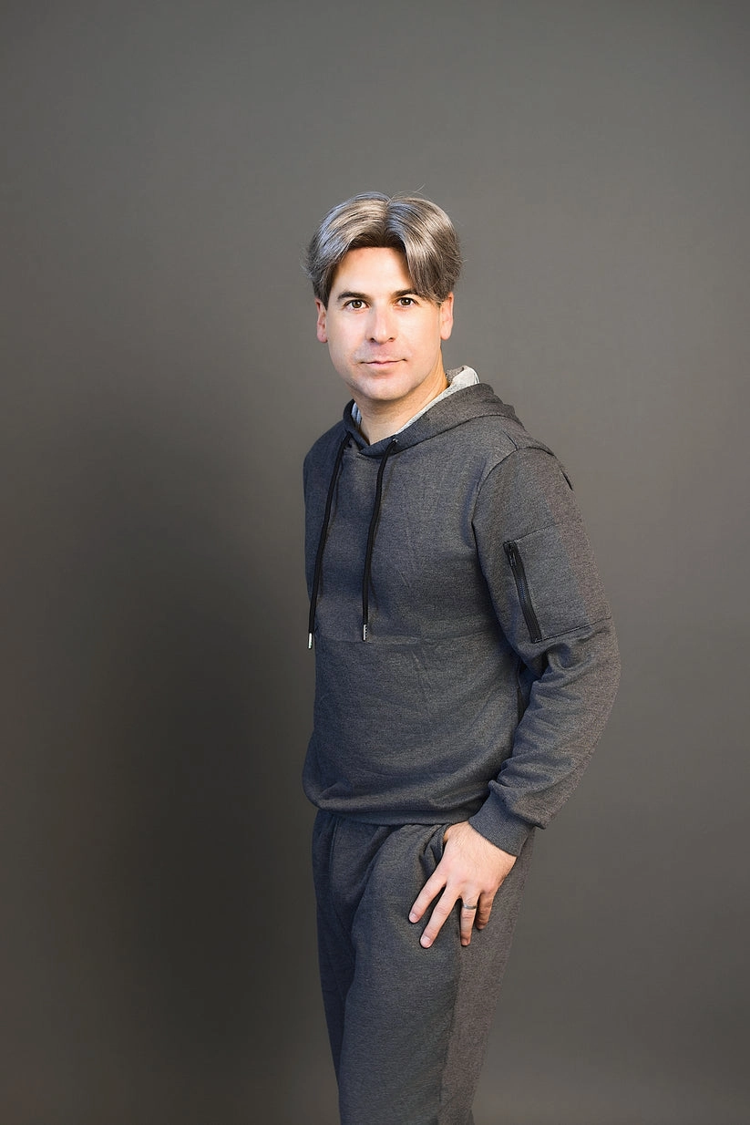 Accessories_Wigpro Collection_Wigs 403 Mens System H by WIGPRO: Mono-top Human Hair