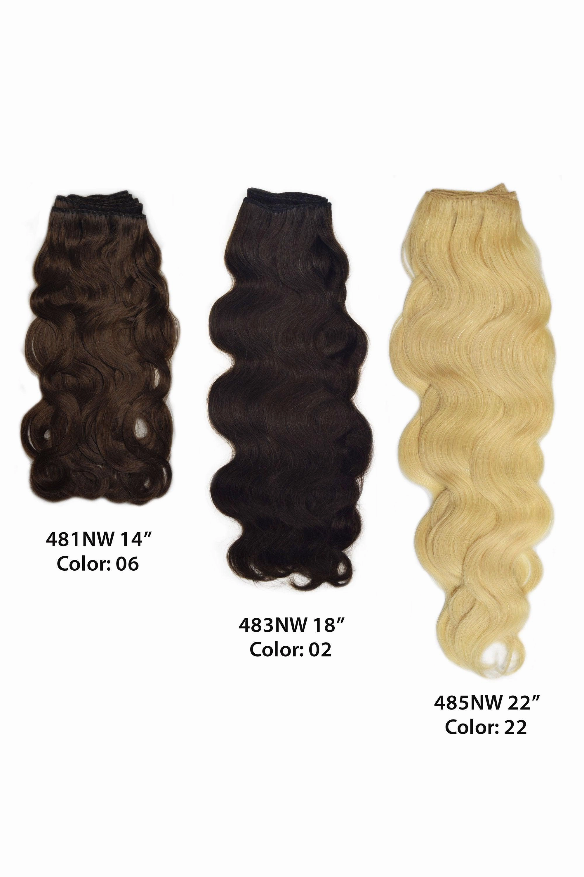 Accessories_Wigpro Collection_Wigs 481NW Super Remy Natural Wave 14" by WIGPRO: Human Hair Extension