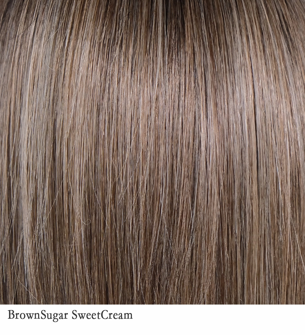 Amaretto E by Belle Tress | Caf E Collection | Heat Friendly Synthetic | OPEN BOX | FINAL SALE