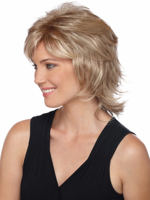 Angela Wig by Estetica | Pure Stretch Cap | Synthetic Fiber