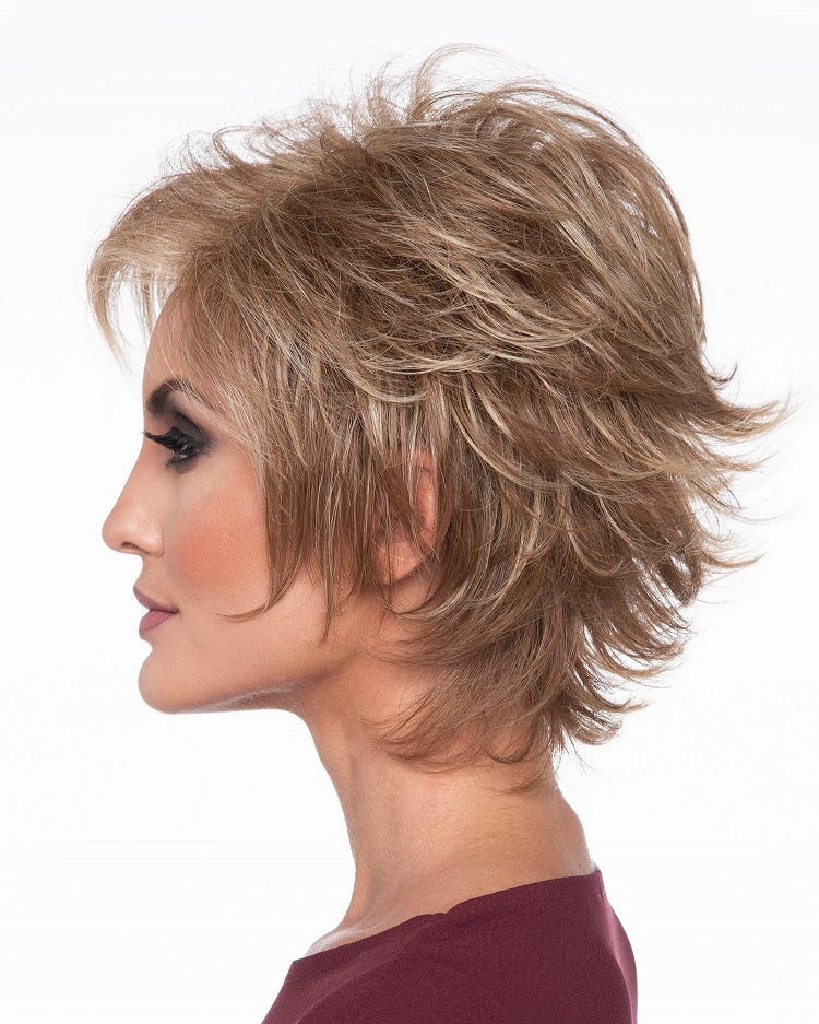 Aria Wig by Envy | Human Hair/Heat Friendly Synthetic Blend Hair | Average Cap