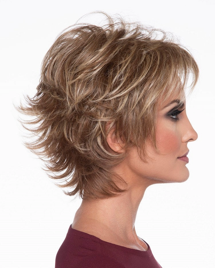 Aria Wig by Envy | Human Hair/Heat Friendly Synthetic Blend Hair | Average Cap