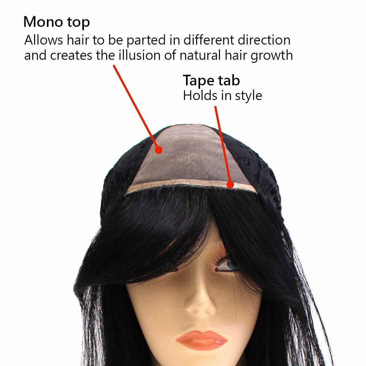 BA605 Zoey: Bali Synthetic Wig