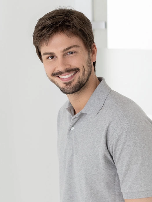 Brad Men's Wig by Ellen Wille | Synthetic Hair | Average/Large Cap