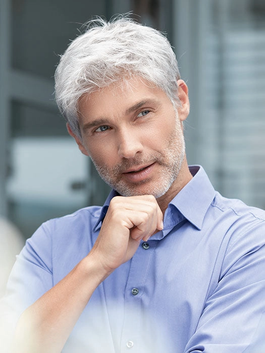 Brad Men's Wig by Ellen Wille | Synthetic Hair | Average/Large Cap