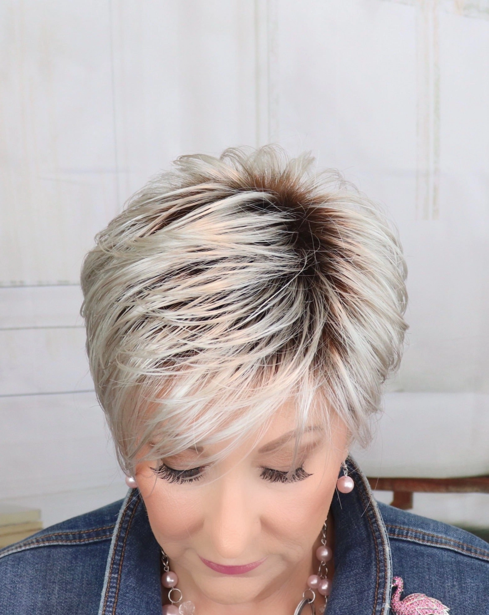 Brady Wig by Estetica | Synthetic Hair | Average Cap