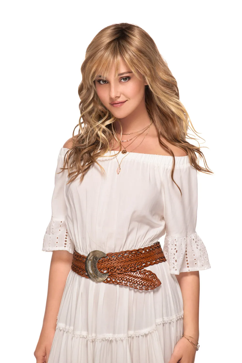California Beach Waves Wig by TressAllure | Heat Friendly Synthetic