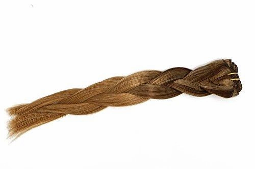 Clip In Human Hair Extensions Thicken Double Weft 9A Brazilian Hair 7pcs