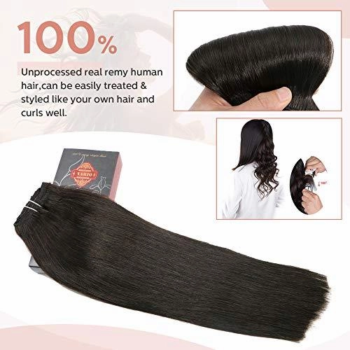 Clip In Human Hair Extensions Thicken Double Weft 9A Brazilian Hair 7pcs