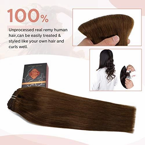 Clip In Human Hair Extensions Thicken Double Weft 9A Brazilian Hair 7pcs