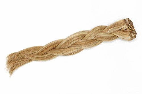 Clip In Human Hair Extensions Thicken Double Weft 9A Brazilian Hair 7pcs