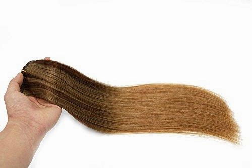 Clip In Human Hair Extensions Thicken Double Weft 9A Brazilian Hair 7pcs